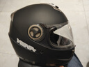 野马（YEMA）3C认证828S摩托车头盔男全盔冬季双镜片机车安全帽 四季通用 均码 亚黑+防雾贴片 实拍图