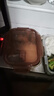 希乐扣Cilock耐热玻璃饭盒上班族保鲜盒便当盒冰箱微波炉饭盒 琥珀长三分隔 实拍图