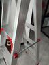 康鹏梯子家用折叠伸缩加厚铝合金人字梯室内多功能伸缩楼梯登高工程梯 加强款-1.5米加厚 实拍图