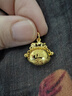 菜百首饰新年礼物 黄金吊坠 足金福袋吊坠项坠 铃铛福字黄金配饰 计价 HJ 黄金吊坠/项坠（不含链） 约3.33g 实拍图