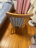 维莎实木餐椅现代简约温莎椅家用书桌休闲椅靠背椅北欧卧室化妆椅 原木色餐椅(450*500*860mm) 实拍图