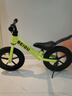 贝趣儿童平衡车1-3-6-12岁宝宝滑步车无脚踏小孩自行车男孩两轮滑行车 【升级充气轮】 12寸 亮绿 ＋骑行大礼包 2-5岁幼儿女孩圣诞节新年礼物 实拍图