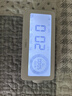 得力（deli）可视化智能闹钟计时器 学生专用起床神器背光床头钟时钟温度计 开学升学季必备礼物 LE107 白色 实拍图