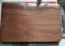 双枪乌金檀木整木菜板 百年龄砧板家用切菜案板抗菌实木菜板50*33*2.5 实拍图