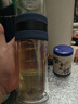 富光双层玻璃杯 泡茶杯茶水分离杯子 高硼硅玻璃水杯便携男女士290ML 实拍图
