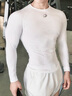 GOLOVEJOY高乐捷健身衣男速干长袖紧身显肌肉跑步运动上衣训练服压缩衣2XL 实拍图