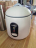 康佳（KONKA）迷你电饭煲 家用小电饭锅 1.2L容量1-2人煮饭婴儿煮粥锅 辅食锅压力 KDFB-1221-W 实拍图