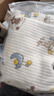 十月结晶婴儿抱被春秋棉襁褓宝宝产房包被四季通用薄夹棉 夏日海岸90*90 实拍图