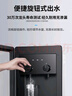 美的（Midea）饮水机家用上置式桶装水钢化玻璃立式双开门办公室加热饮水器桶装饮水宿舍办公室  YR1518S-X  实拍图