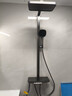 九牧（JOMOO）花洒全套淋浴套装琴键置物增压自清洁净雨淋浴器36694 枪灰 实拍图