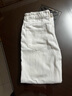 真维斯（JEANSWEST）牛仔裤女秋季宽松阔腿裤子女潮流韩版小个子直筒裤简约米白色L 实拍图