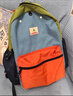 SHUKIKU儿童书包幼儿园背包防丢户外旅游防泼水超轻双肩包橙红S+码 实拍图