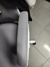 朗域轩品人体工学电竞椅人工力学座椅久坐护腰宿舍游戏电脑椅子可躺写字椅 【4级气杆】可后躺+乳胶-白灰 120-155度(含) 联动扶手 四向腰托 实拍图