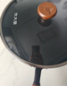 炊大皇炒锅铁锅健康0无涂层家用无油烟平底煎炒锅32cm磁炉通用BZ50540 实拍图
