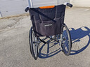 鱼跃(yuwell)轮椅H050钢管升级加固可折叠老人轮椅车老年轻便折叠轮椅 实拍图