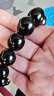 石玥珠宝精品16mm天然黑曜石手串本命年佛珠转运珠水晶手链男女士款礼物 实拍图