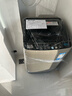 志高（CHIGO）全自动洗衣机 家用小型波轮 洗脱一体机大容量 公寓宿舍出租房 10KG咖啡金【蓝光洗护+风干洁桶+强电机】 实拍图