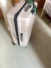 新秀丽行李箱25英寸拉杆箱娜扎同款大波浪箱大容量旅行箱包密码箱KJ1白 实拍图