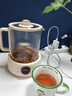 乐扣乐扣全玻璃养生壶电热水壶分体式烧水煮茶壶小花茶壶恒温加热保温迷你泡茶壶EJK33551L 实拍图