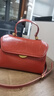 红谷包包牛皮单肩手提包复古高级感斜挎手拎包女士包 圣诞生日礼物 实拍图