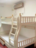 临稚樱桃木上下床实木儿童床男孩女孩高低床卧室上下铺成人双层子母床 爬梯款 上铺宽1.15米下铺宽1.35米 实拍图