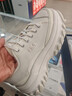 FILA 斐乐官方帆布鞋女鞋LAVA胖胖底厚增高鞋2025春夏板鞋休闲小白鞋 实拍图