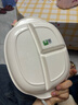 五和（WUHE）儿童餐盘分格仿陶瓷奥特曼宝宝餐盘儿童餐具密胺防烫耐摔餐盘 库洛米餐盘赠勺子 实拍图