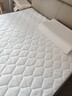 网易严选93%天然乳胶床垫A类床褥抗菌防螨双人床垫180*200*5-6cm灰色 实拍图