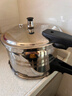苏泊尔（SUPOR）304不锈钢5.2L压力锅22cm【2-4人适用】快煮防爆高压锅电磁炉通用 实拍图