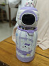 【礼物】智能保温杯宝宝吸管水壶耐磨耐用大容量学生专用水杯 紫色兔兔500ml-智能盖 实拍图