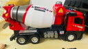 妈宝孖宝电动合金搅拌车玩具超大号可开门水泥混凝土工程车儿童3-6岁2男孩 实拍图