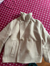 优衣库女装双面呢休闲短大衣478581 30 浅米色 2XL /165/100B 实拍图