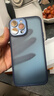 KEKLLE【肤感磨砂】适用iPhone13promax手机壳 苹果13promax保护套 磨砂防摔抗指纹全包保护套 宝蓝色 实拍图
