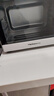 鑫厨万佳商用烤箱 专业级上下管独立控温烘焙披萨面包蛋糕烤肉叉烧烤箱 家用60升电烤箱带定时发酵热风循环 珍珠白60L(顶配豪华款） 实拍图