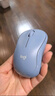 罗技（Logitech）M221 轻音鼠标 无线鼠标 办公鼠标 对称鼠标 带无线微型接收器 雾霭蓝 实拍图
