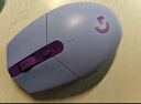 罗技（G）G304 LIGHTSPEED无线鼠标 游戏鼠标 轻质便携 鼠标宏 绝地求生FPS英雄联盟吃鸡 生日礼物 紫色 实拍图
