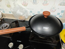 三禾钛铁不粘炒锅无涂层炒菜锅铁锅轻量燃气灶炒锅28cm  实拍图