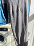 浪莎秋裤男单件纯棉薄款羊毛抑菌护膝男士棉毛裤保暖线裤衬裤深灰 L 实拍图