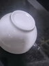 京东京造 碗盘餐具整套 碗具套装乔迁之喜骨瓷陶瓷家用 饭碗4.5英寸*6 实拍图