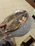 不锈钢泡面碗学生宿舍沥水带盖方便面碗防烫汤碗大容量饭盒 1100ML【铁饭碗】 实拍图