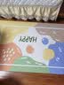 星晚硅藻泥吸水垫卫生间防滑洗澡脚垫厕所门口垫子浴室淋浴速干软地垫 快乐-水（方哒） 60*90CM 实拍图