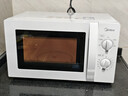 美的（Midea）快捷微波炉 家用小型 360°转盘加热 旋钮操控 易洁内胆（M1-L213B） 实拍图