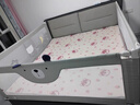 丸丫K2婴儿床围栏宝宝防摔防护栏床边防摔防掉档板免打孔三面1.8+2+2 实拍图
