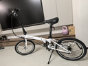 大行（DAHON）青春版P8折叠自行车20寸8速成人超轻男女式单车KAC081 亮面白 实拍图