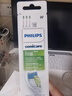 飞利浦（PHILIPS）电动牙刷头 W2钻石亮白型刷头 3支装HX6063/67 白色 官方原装适配钻石3/7/9系列刷柄 实拍图