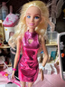 芭比（Barbie）娃娃女孩玩具生日礼物女孩公主-芭比霓虹炫粉甜心HYT88 实拍图