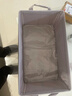 邦尼美家两只装天竺棉衣服收纳箱家用衣柜裤子可水洗整理储物箱 2只装 实拍图