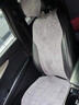 汽车坐垫 座套座椅垫 四季通用垫 翻毛皮座垫 马鞍垫 半包 透气 黑色-前排两座 直接下单请备注车型99%车型有货 实拍图