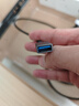绿联USB3.0延长线 公对母数据连接线高速传输 适用U盘鼠标键盘打印机电视扩展转接线铝壳编织3米10498 实拍图
