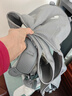 十月结晶婴儿背带腰凳多功能外出四季通用轻便透气抱娃神器 青鸾灰 实拍图